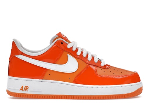 Nike Air Force 1 Low '07 Orange White Patent 0