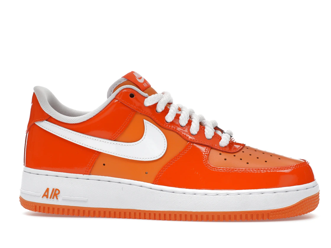 Nike Air Force 1 Low '07 Orange White Patent