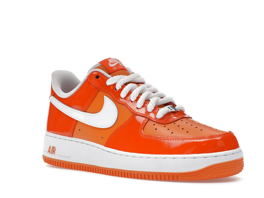 Nike Air Force 1 Low '07 Orange White Patent