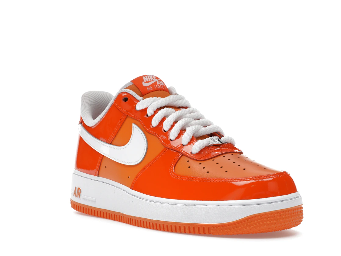 Nike Air Force 1 Low '07 Orange White Patent