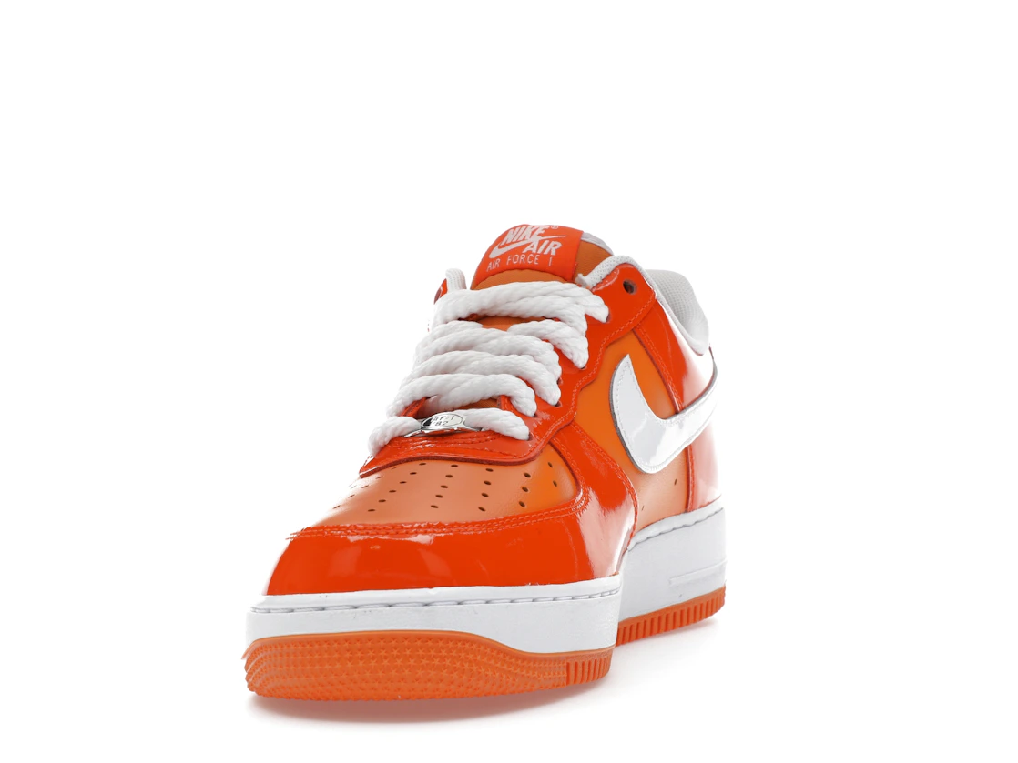 Nike Air Force 1 Low '07 Orange White Patent
