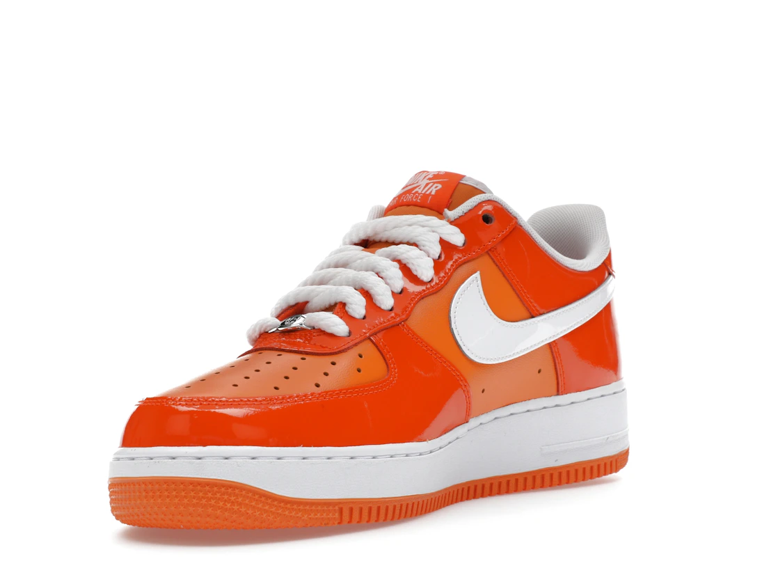 Nike Air Force 1 Low '07 Orange White Patent