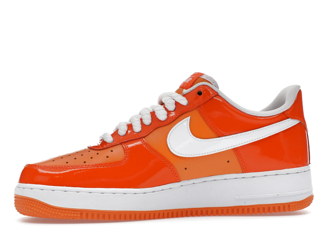 Nike Air Force 1 Low '07 Orange White Patent