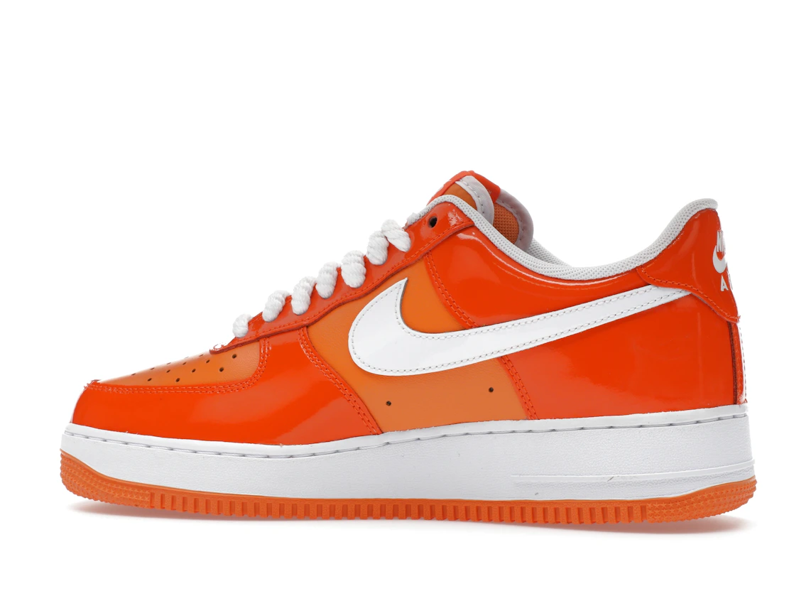 Nike Air Force 1 Low '07 Orange White Patent