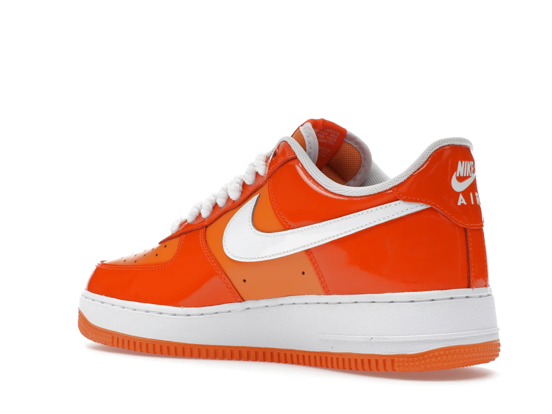 Nike Air Force 1 Low '07 Orange White Patent
