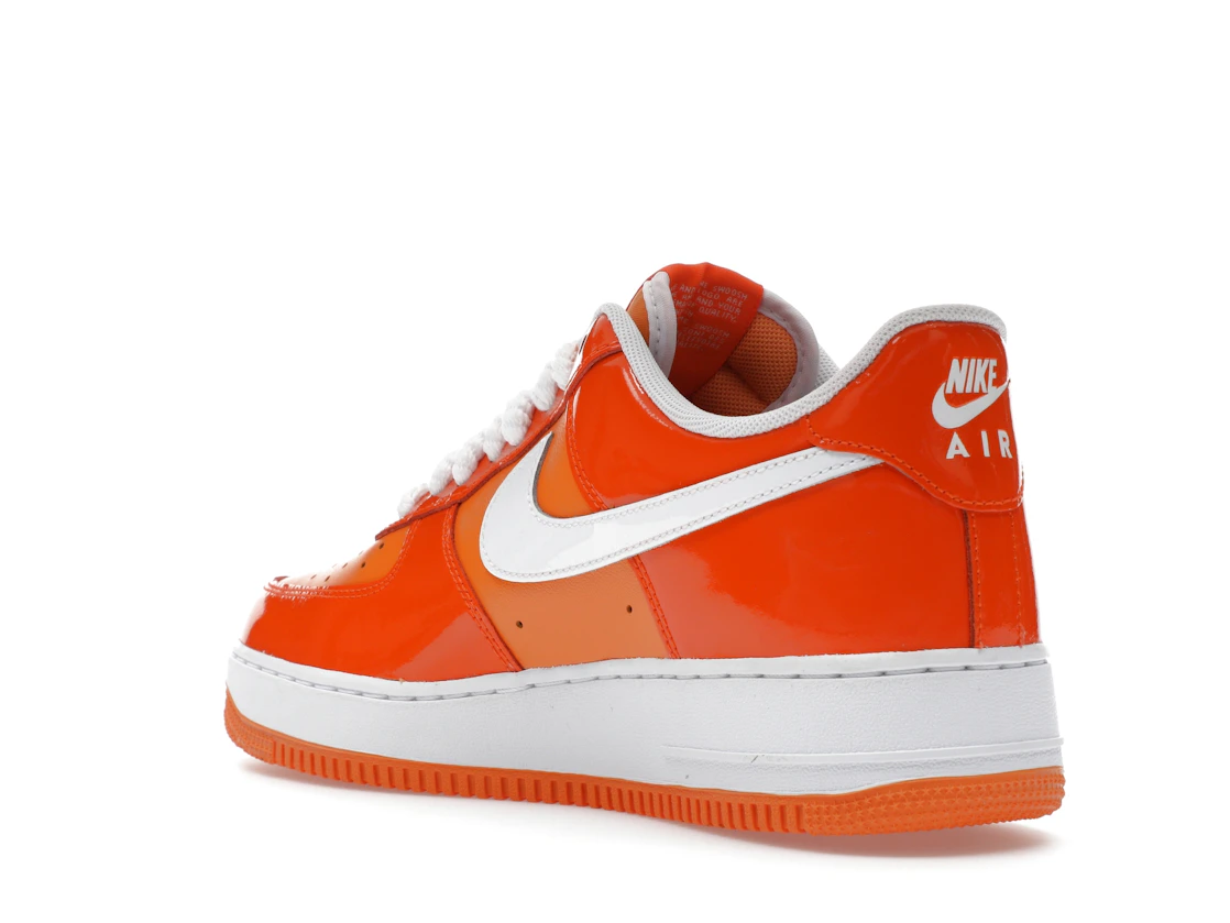 Nike Air Force 1 Low '07 Orange White Patent