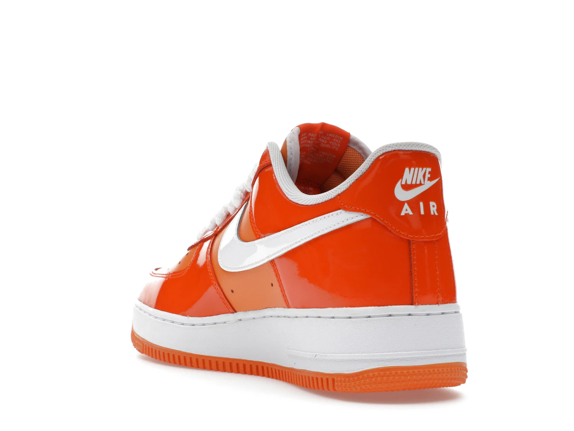 Nike Air Force 1 Low '07 Orange White Patent