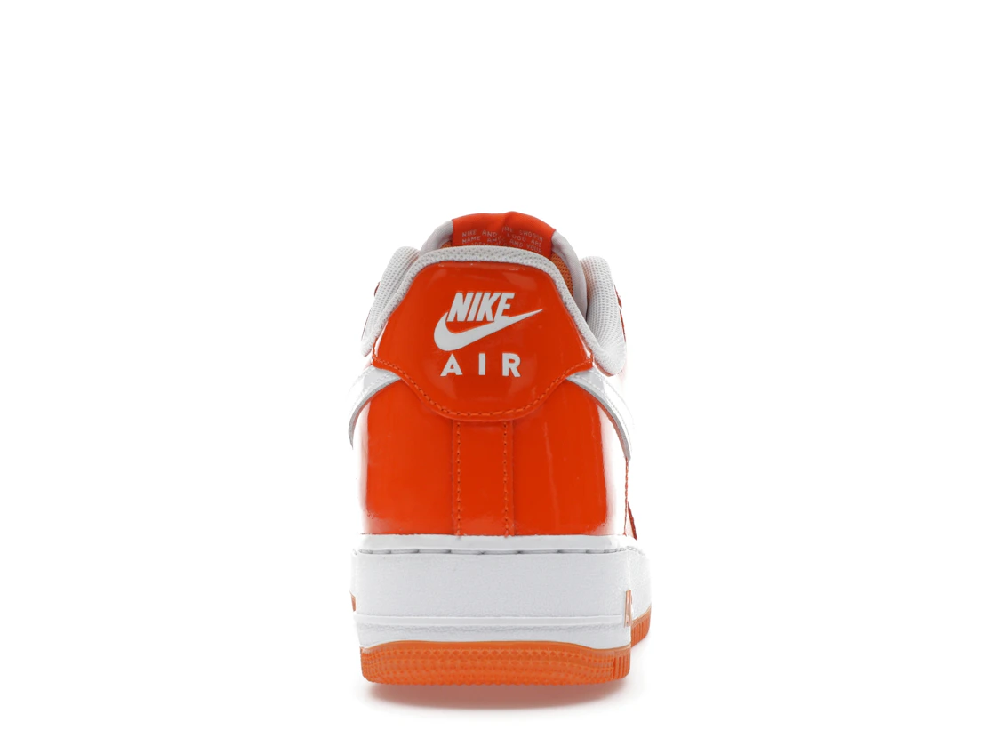 Nike Air Force 1 Low '07 Orange White Patent