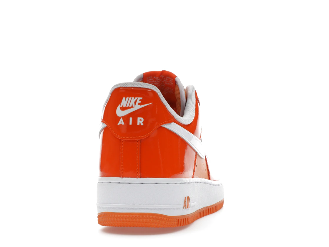 Nike Air Force 1 Low '07 Orange White Patent