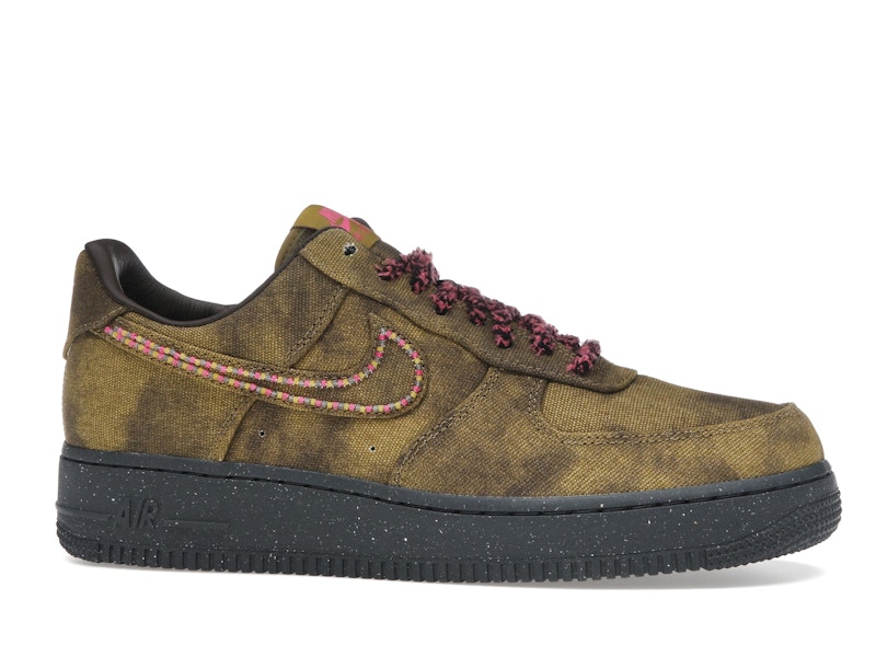 Nike Air Force 1 Low '07 QS Boucle Desert Moss Fierce Pink