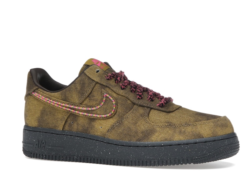 Nike Air Force 1 Low '07 QS Boucle Desert Moss Fierce Pink