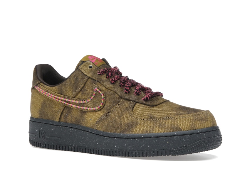 Nike Air Force 1 Low '07 QS Boucle Desert Moss Fierce Pink