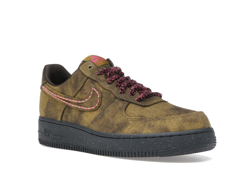 Nike Air Force 1 Low '07 QS Boucle Desert Moss Fierce Pink