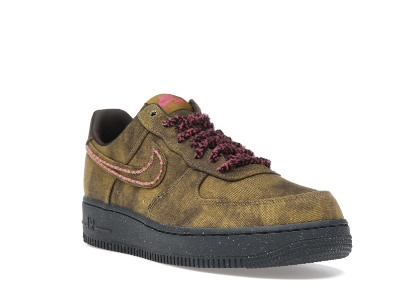 Nike Air Force 1 Low '07 QS Boucle Desert Moss Fierce Pink