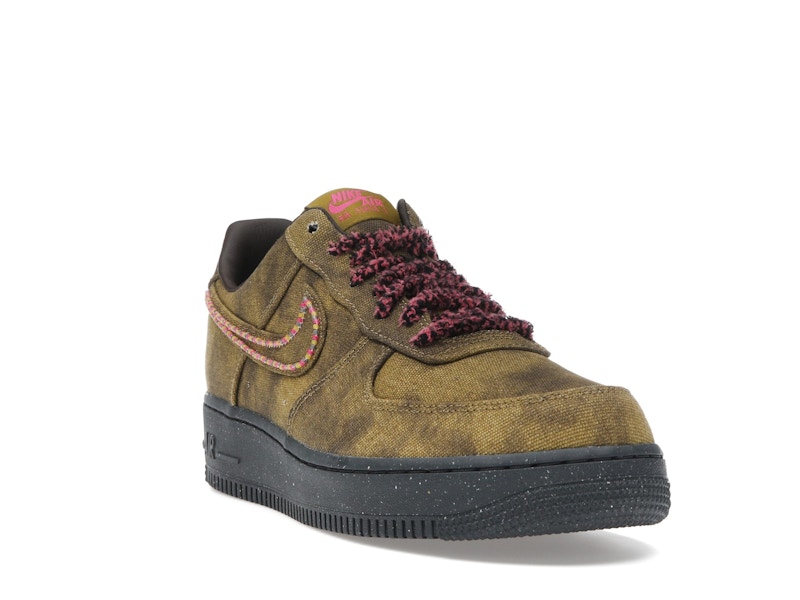 Nike Air Force 1 Low '07 QS Boucle Desert Moss Fierce Pink