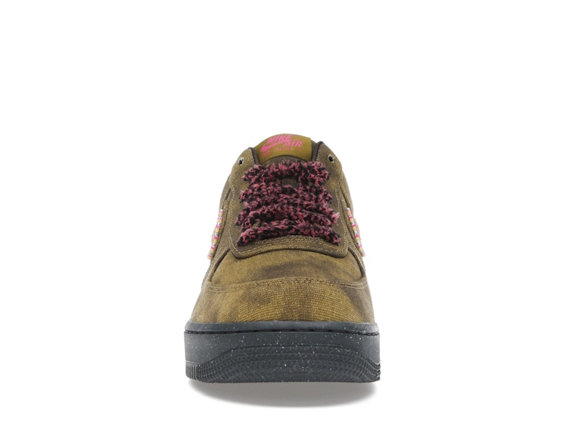 Nike Air Force 1 Low '07 QS Boucle Desert Moss Fierce Pink