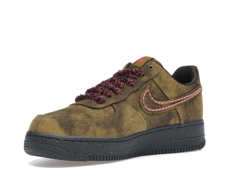 Nike Air Force 1 Low '07 QS Boucle Desert Moss Fierce Pink