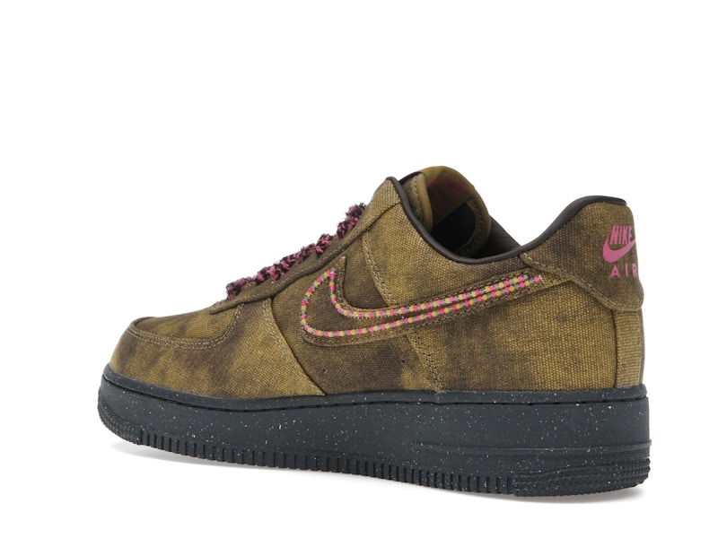 Nike Air Force 1 Low '07 QS Boucle Desert Moss Fierce Pink