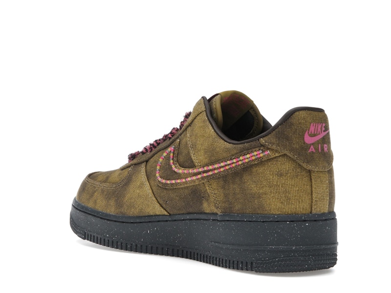 Nike Air Force 1 Low '07 QS Boucle Desert Moss Fierce Pink