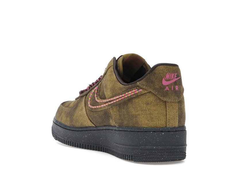 Nike Air Force 1 Low '07 QS Boucle Desert Moss Fierce Pink