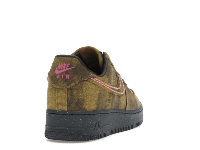 Nike Air Force 1 Low '07 QS Boucle Desert Moss Fierce Pink