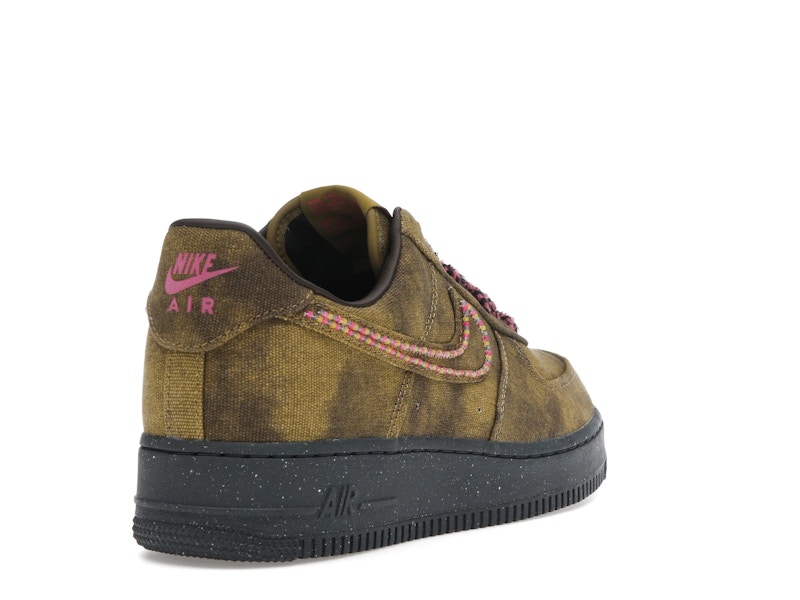 Nike Air Force 1 Low '07 QS Boucle Desert Moss Fierce Pink