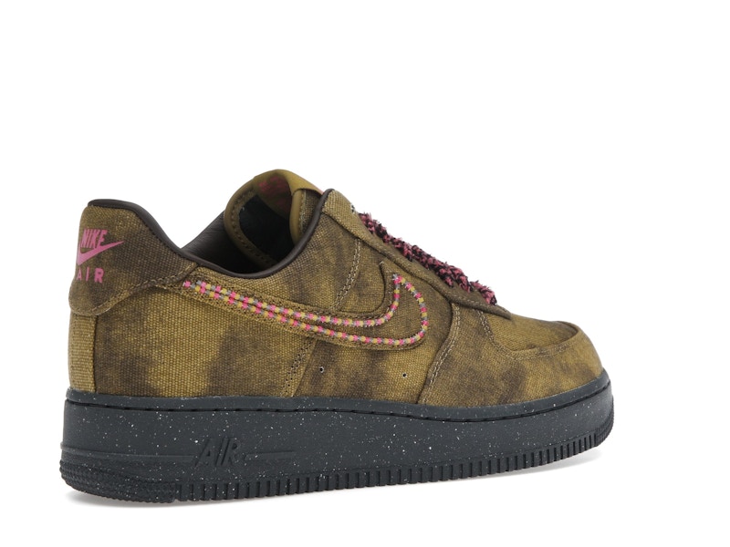 Nike Air Force 1 Low '07 QS Boucle Desert Moss Fierce Pink