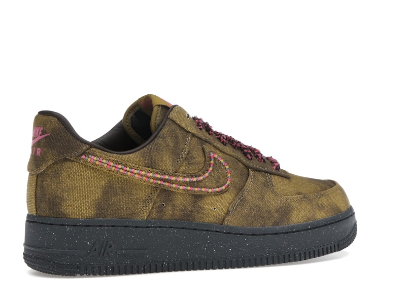 Nike Air Force 1 Low '07 QS Boucle Desert Moss Fierce Pink
