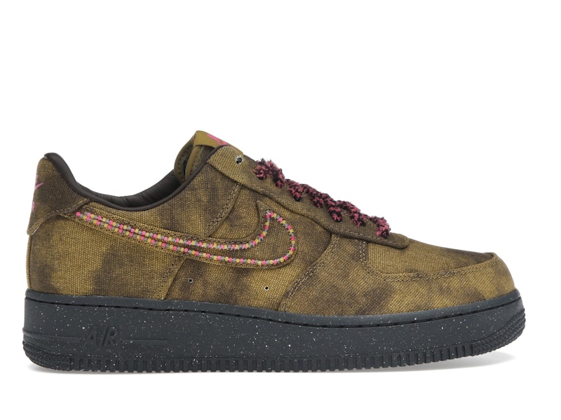 Nike Air Force 1 Low '07 QS Boucle Desert Moss Fierce Pink