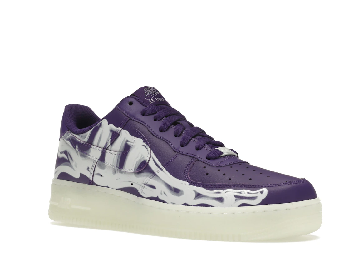 Nike Air Force 1 Low '07 QS Purple Skeleton Halloween (2021)
