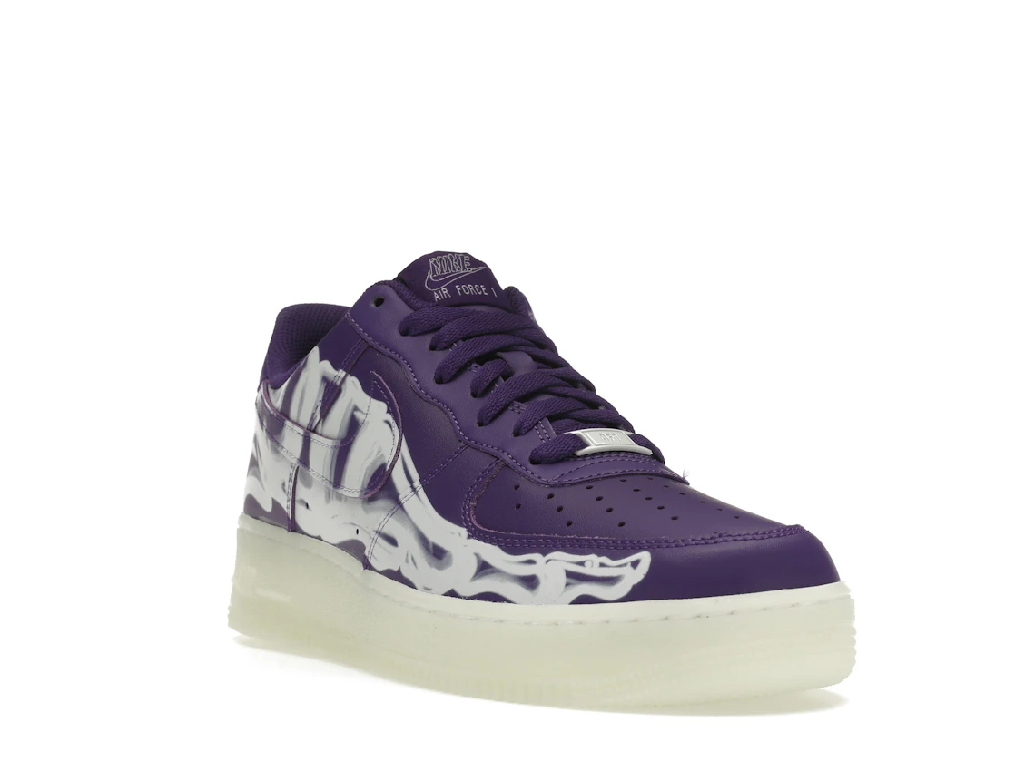 Nike Air Force 1 Low '07 QS Purple Skeleton Halloween (2021)