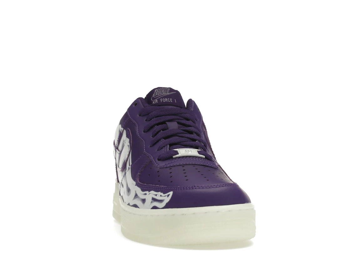 Nike Air Force 1 Low '07 QS Purple Skeleton Halloween (2021)