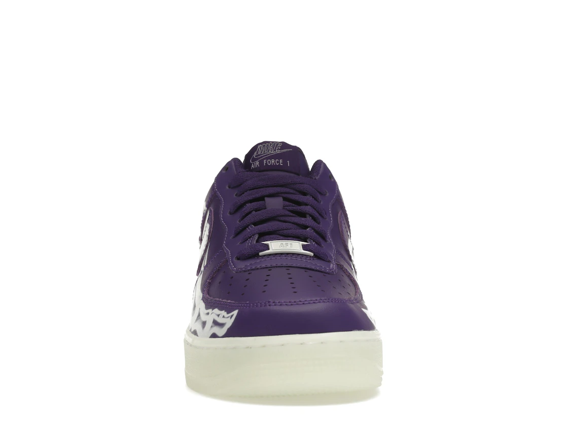 Nike Air Force 1 Low '07 QS Purple Skeleton Halloween (2021)
