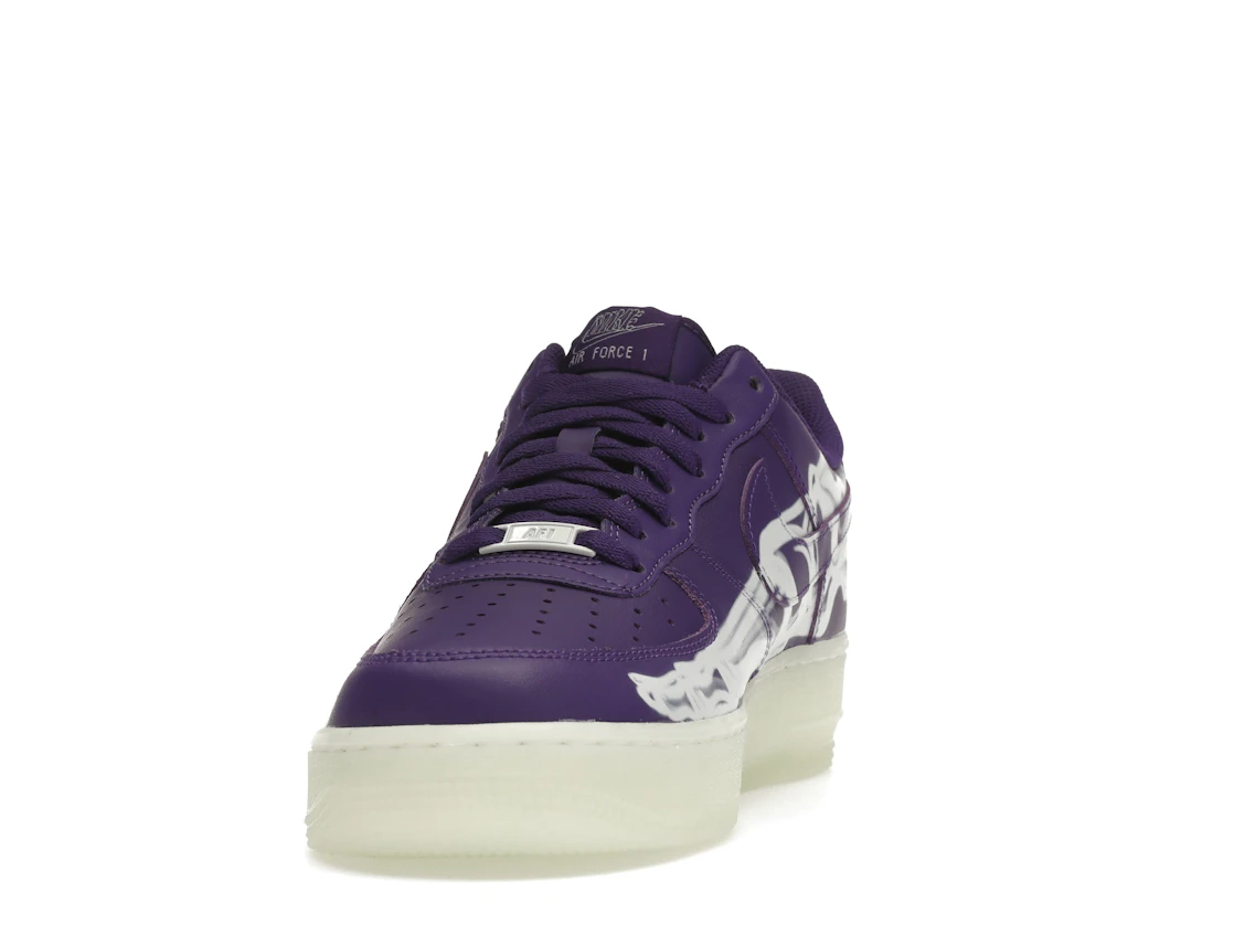 Nike Air Force 1 Low '07 QS Purple Skeleton Halloween (2021)