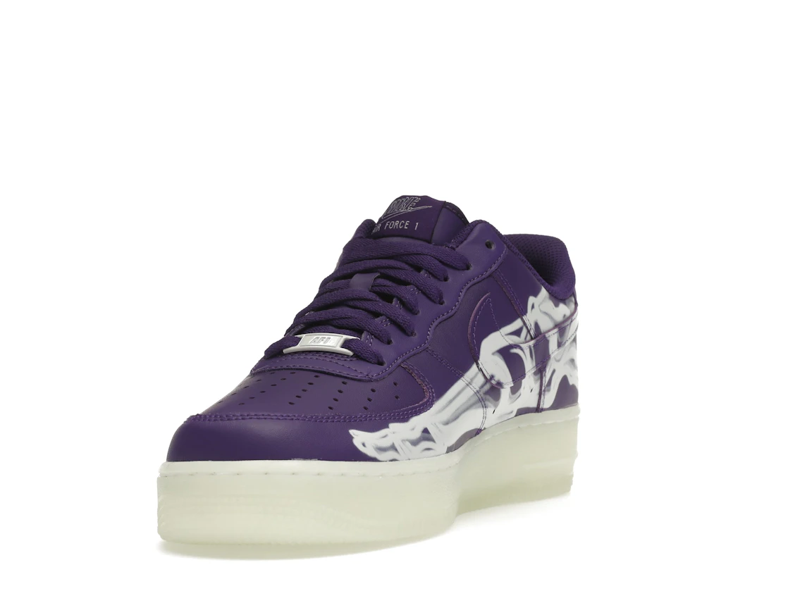 Nike Air Force 1 Low '07 QS Purple Skeleton Halloween (2021)