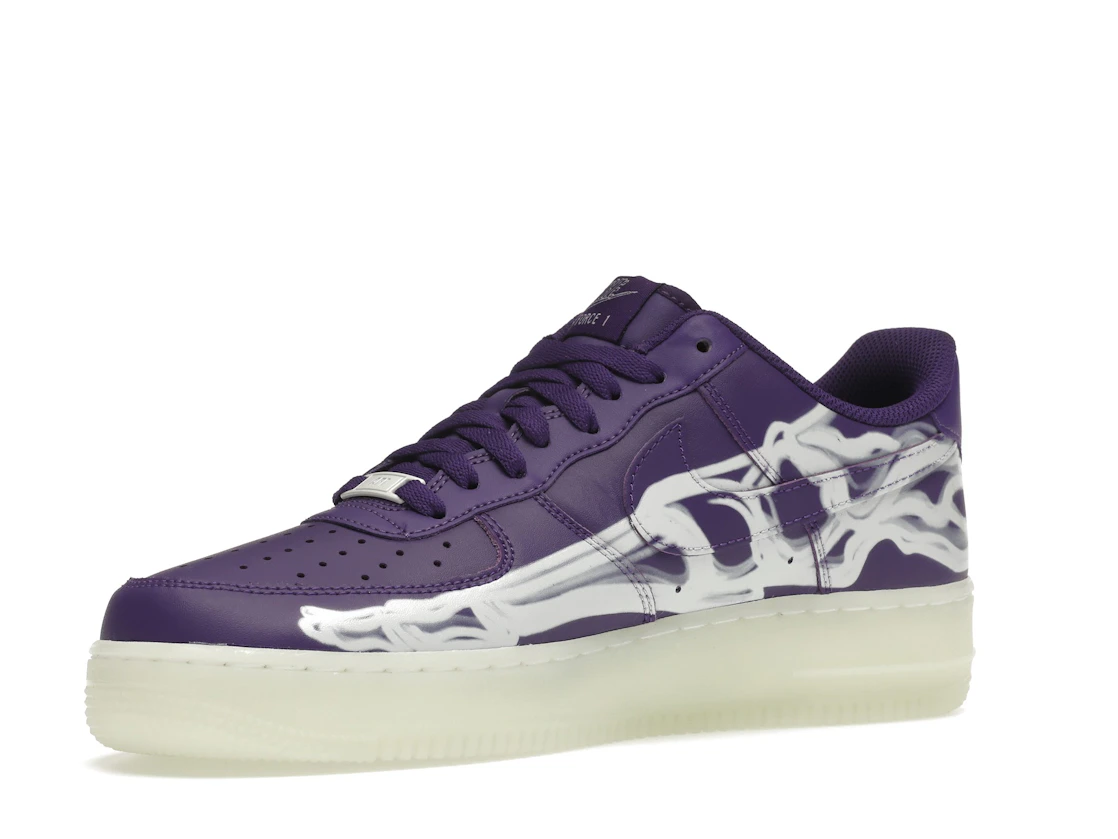 Nike Air Force 1 Low '07 QS Purple Skeleton Halloween (2021)