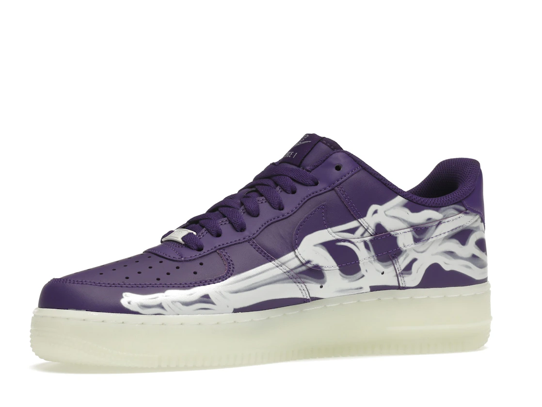 Nike Air Force 1 Low '07 QS Purple Skeleton Halloween (2021)