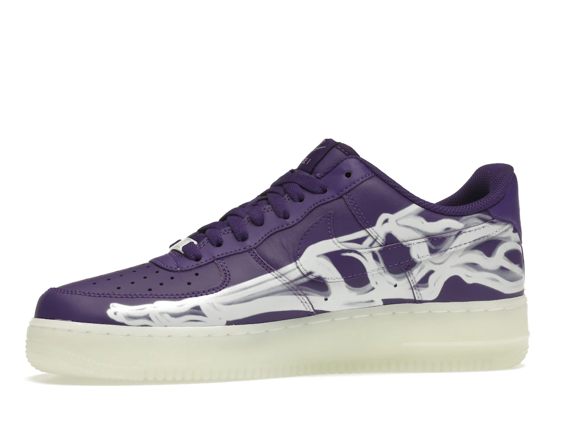 Nike Air Force 1 Low '07 QS Purple Skeleton Halloween (2021)