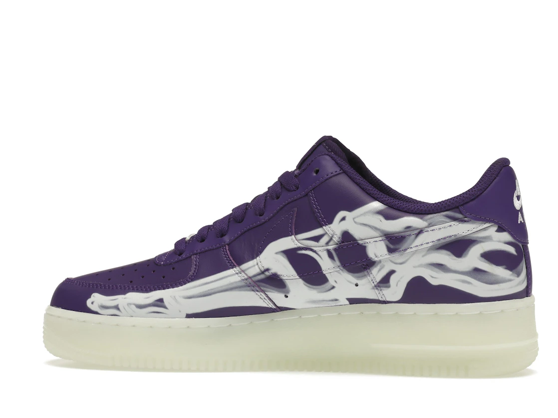 Nike Air Force 1 Low '07 QS Purple Skeleton Halloween (2021)