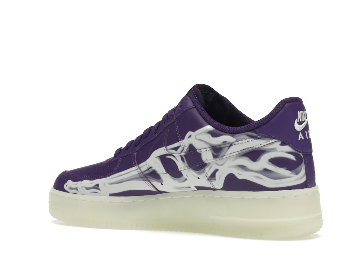Nike Air Force 1 Low '07 QS Purple Skeleton Halloween (2021)