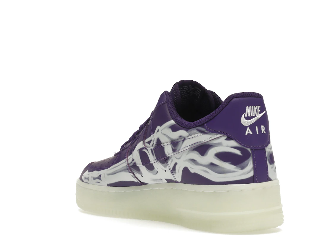 Nike Air Force 1 Low '07 QS Purple Skeleton Halloween (2021)