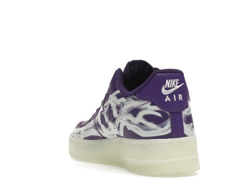 Nike Air Force 1 Low '07 QS Purple Skeleton Halloween (2021)