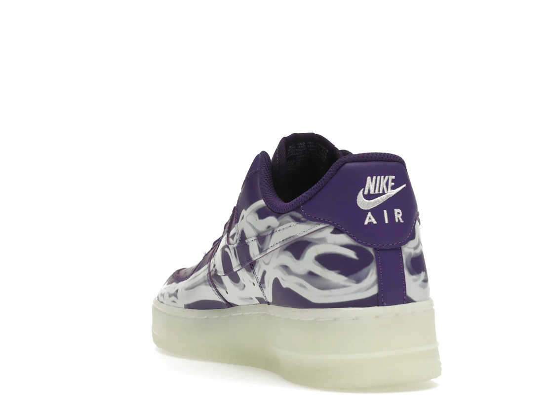 Nike Air Force 1 Low '07 QS Purple Skeleton Halloween (2021)