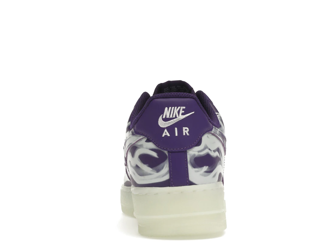 Nike Air Force 1 Low '07 QS Purple Skeleton Halloween (2021)