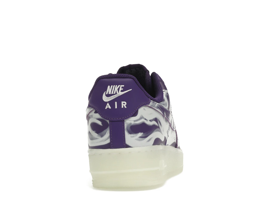 Nike Air Force 1 Low '07 QS Purple Skeleton Halloween (2021)