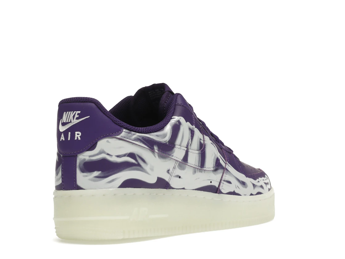 Nike Air Force 1 Low '07 QS Purple Skeleton Halloween (2021)