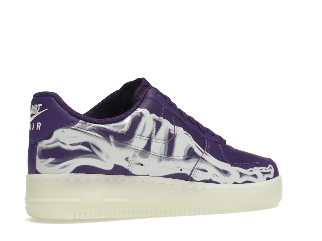 Nike Air Force 1 Low '07 QS Purple Skeleton Halloween (2021)