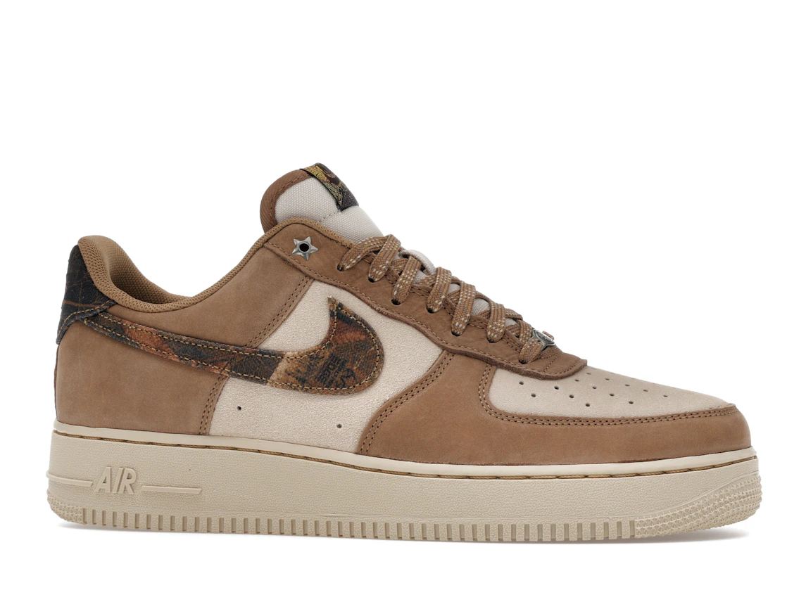 Nike Air Force 1 Low '07 Realtree Rattan Rocky Tan Seal Brown Camo