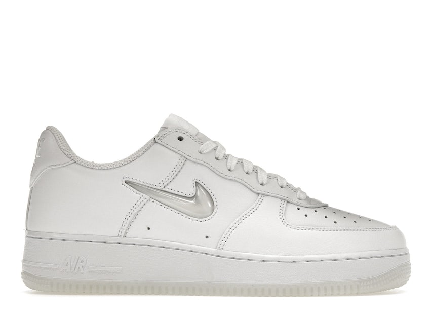 stopcontact code complicaties Nike Air Force 1 Low '07 Retro Color of the Month Jewel Swoosh Triple White  Men's - FN5924-100 - US