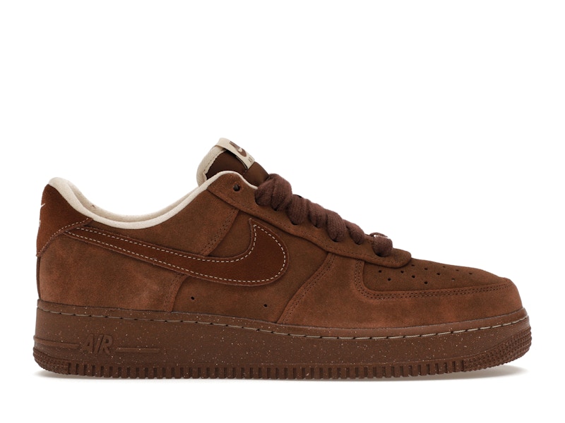 Nike Air Force 1 Low 07 Suede Cacao Wow Women s FQ8901 259 US